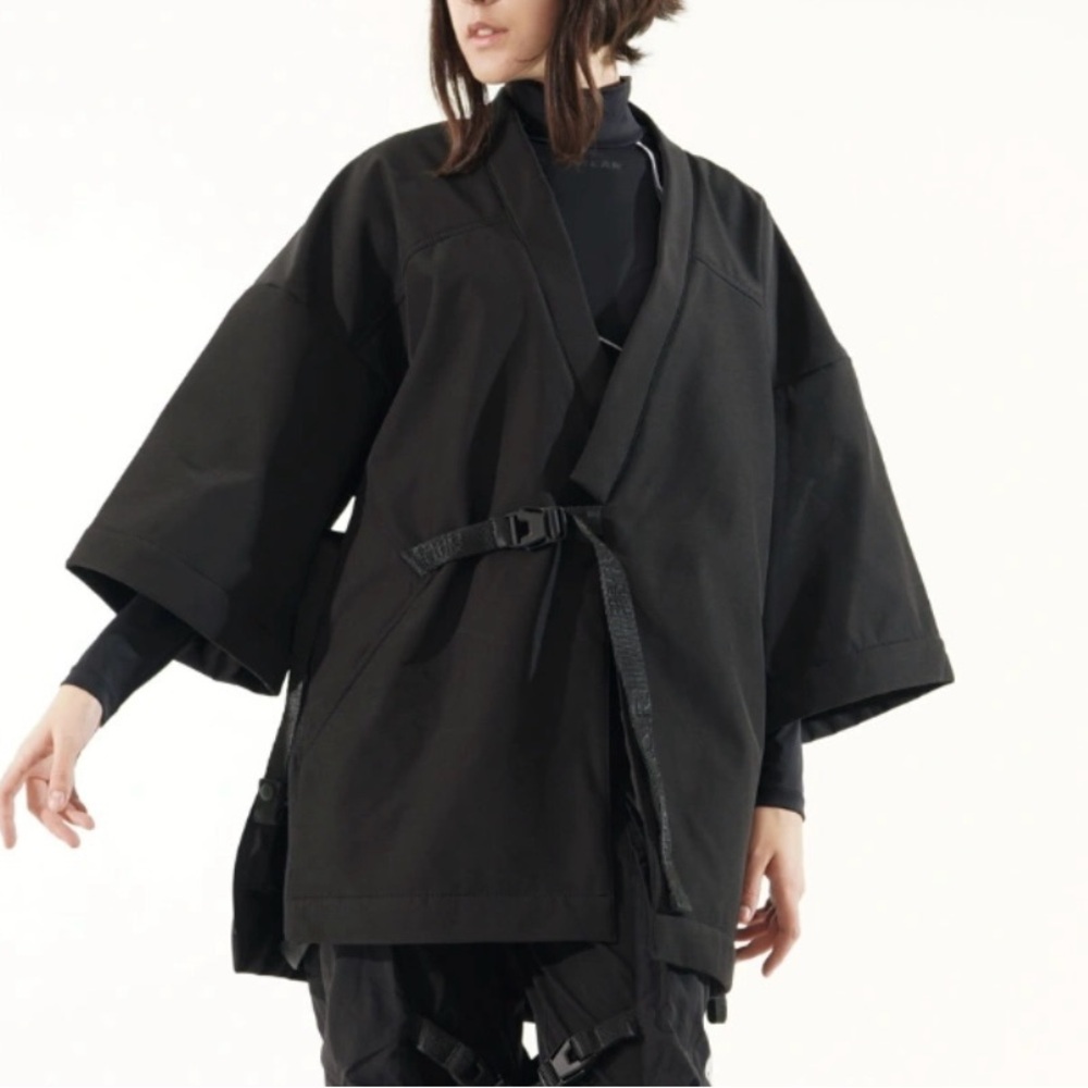 Women's Black Kimono Jacket